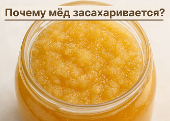 Почему мёд засахаривается?